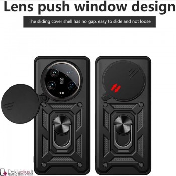 5in1 smūgiams atsparus dėklas su kameros apsauga (Xiaomi 14 Ultra)